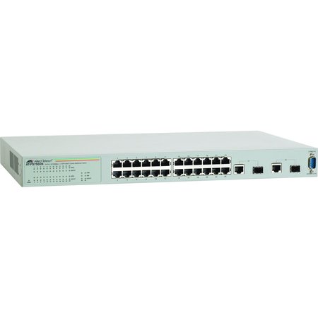 ALLIED TELESIS 24 X 10/100T + 4 Sfp Websmart Switch AT-FS750/28-10